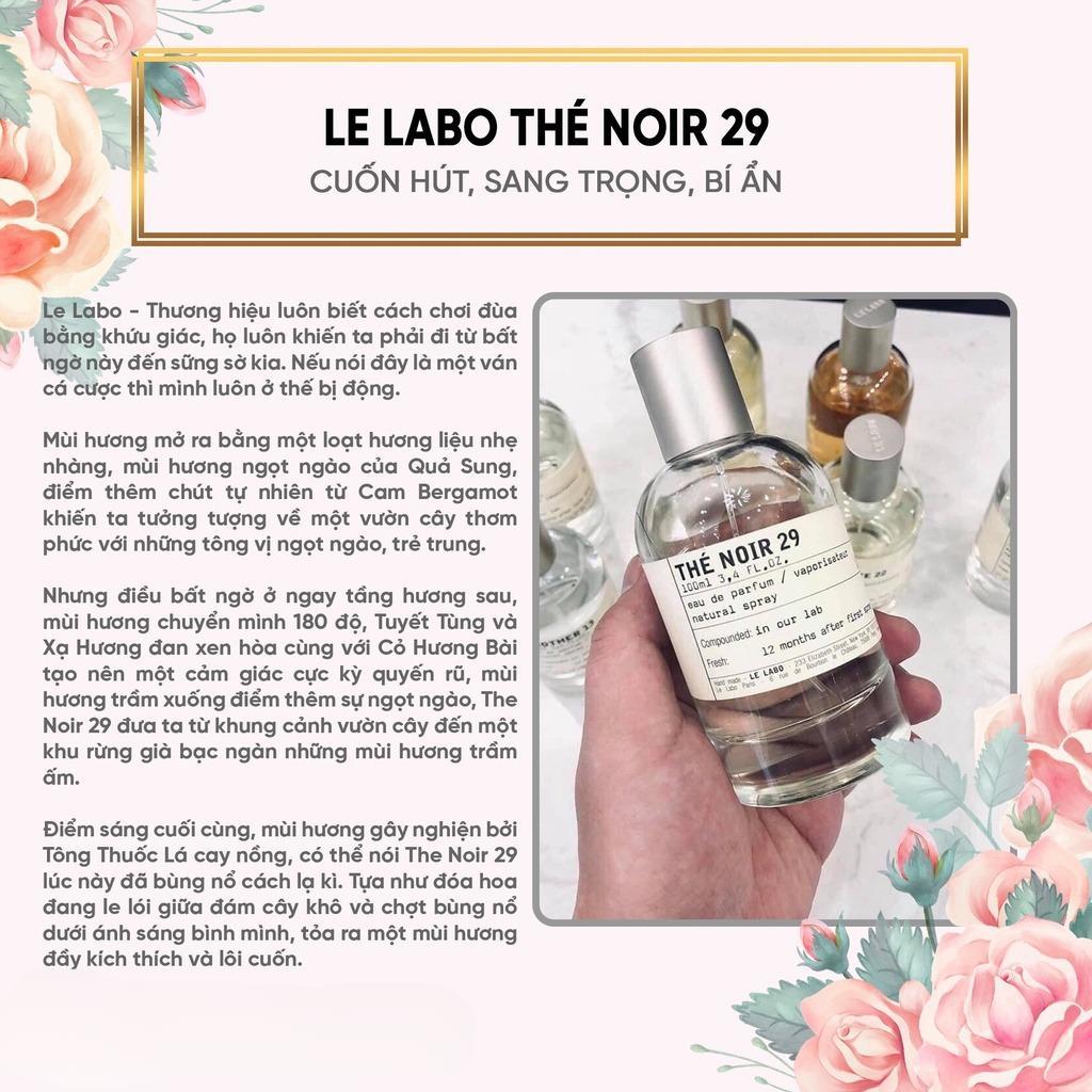 Nước Hoa Nam Nữ Another 13 Gaiac 10 Bergamote 22 The Noir 29 Rose31 Santal 33 Lys 41 - Hương Thơm Tinh Tế, Sang Trọng