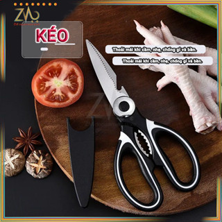 Kéo Làm Bếp Đa Năng,Kéo Cắt Thực Phẩm-kéo Cắt Gà Kéo Nhà Bếp Siêu Bền Cực Bén