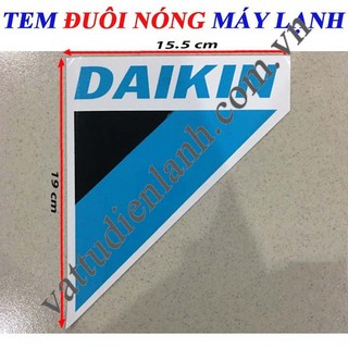 Tem đuôi nóng máy lạnh daikin lớn