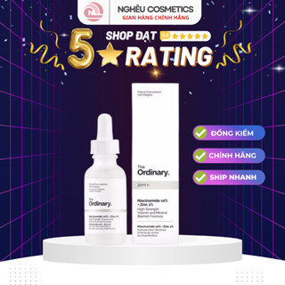 Serum The Ordinary Niacinamide 10% + Zinc 1% Sáng Da Thu Nhỏ Lỗ Chân Lông Giảm Mụn 30ml