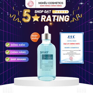 (Mẫu Mới) Serum Cấp Ẩm Phục Hồi Giảm Mụn Trắng Da SMAS Pro Vitamin B5 Hydra 120ML Hàng Nhập Khẩu Chính Hãng