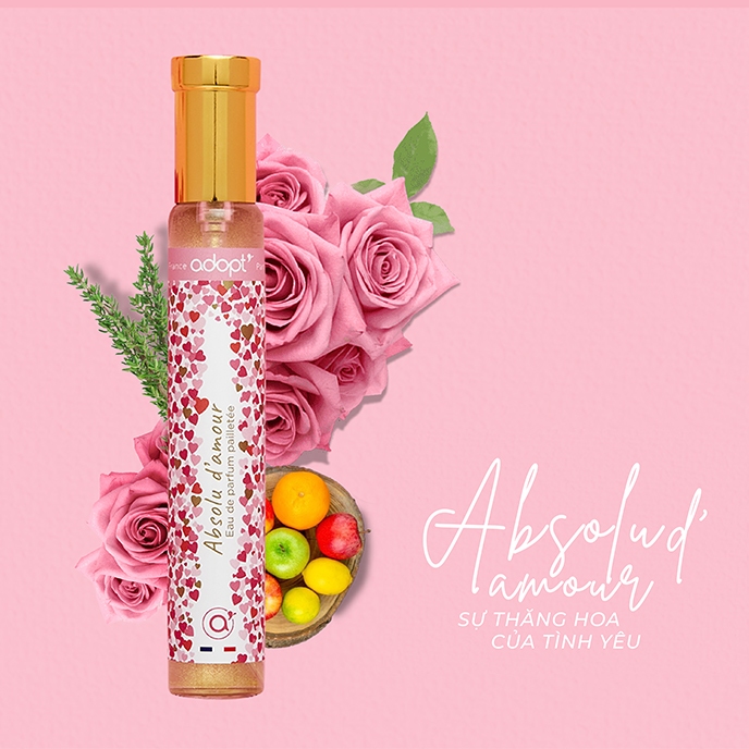 Nước hoa nữ 𝐀𝐝𝐨𝐩𝐭' EDP 10ML Ngọt Ngào Trẻ Trung Hấp Dẫn