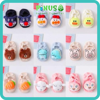 Tất cho bé sơ sinh, mẹ bé pinus, tất vớ cho bé hình thú đế chống trượt từ 0 - 18 tháng