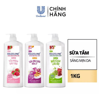Sữa tắm hazeline chai 1kg