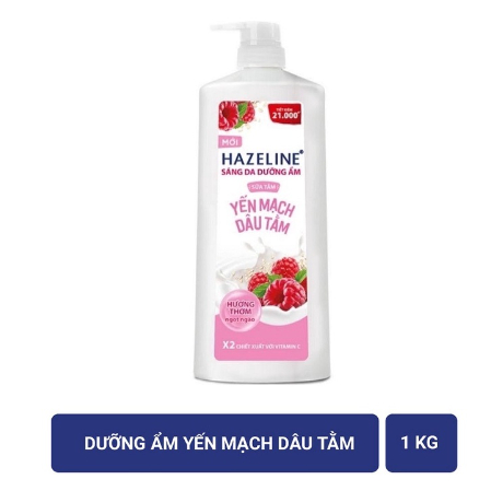 Sữa tắm hazeline chai 1kg