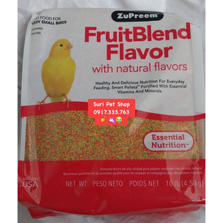 Hạt trái cây dành cho chim yến hót,finch gói chiết lẻ 100g