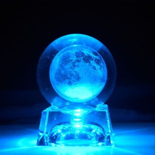 Quả cầu mặt trăng Moon thủy tinh pha lê quà tặng trang trí dễ thương cổ trang