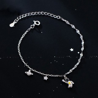 Lắc tay bạc nữ TWINKLE TIME mẫu phi hành gia TT146