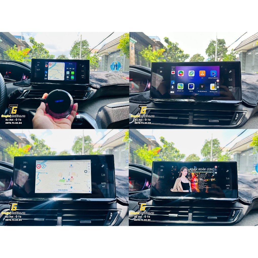 Carplay Android Box Vietmap BS10 Biến Màn Hình Zin Thành Android cho Mercedes, ford, toyota, mazda, vinFast, honda, KIA.