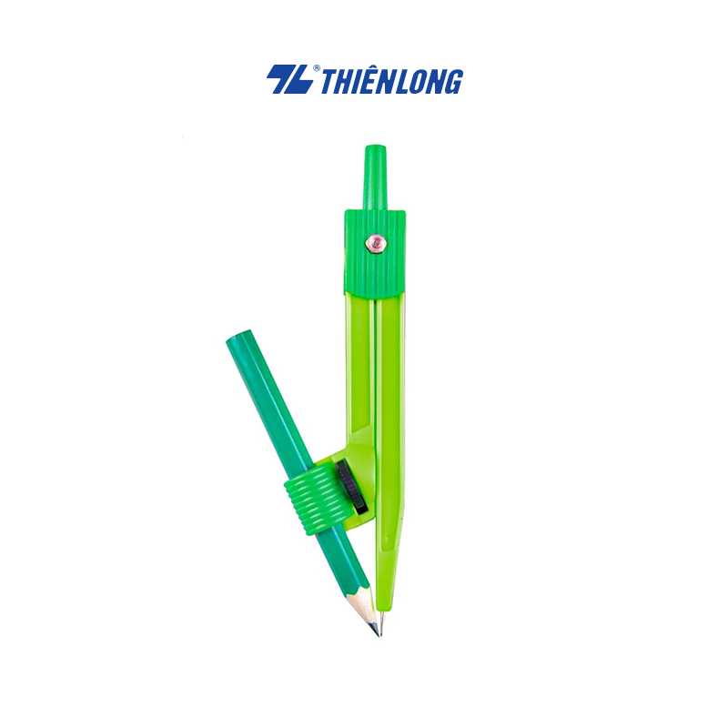 Compa học sinh Thiên Long C-015 Màu hot trend - giao ngẫu nhiên - Chất liệu nhựa ABS bền bỉ