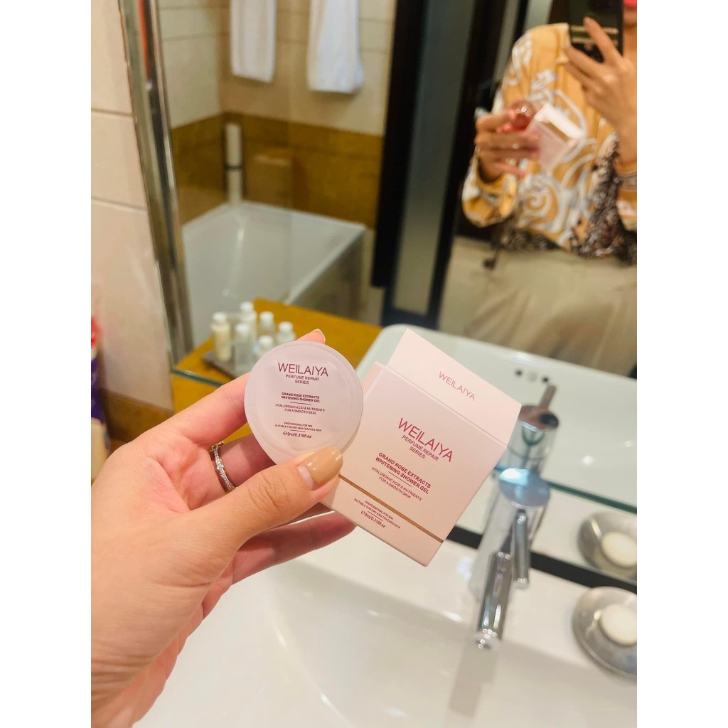 Test sữa tắm nước hoa weilaiya mini