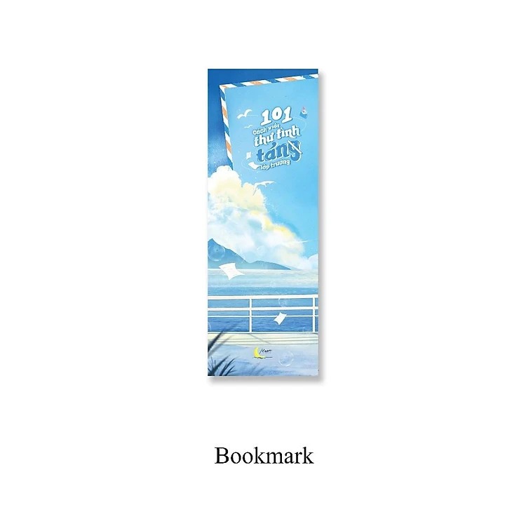 Sách - 101 Cách Viết Thư Tình Tán Lớp Trưởng - Bản Thường- Tặng Kèm Bookmark Bồi Cứng -  ngẫu nhiên 3 bức thư