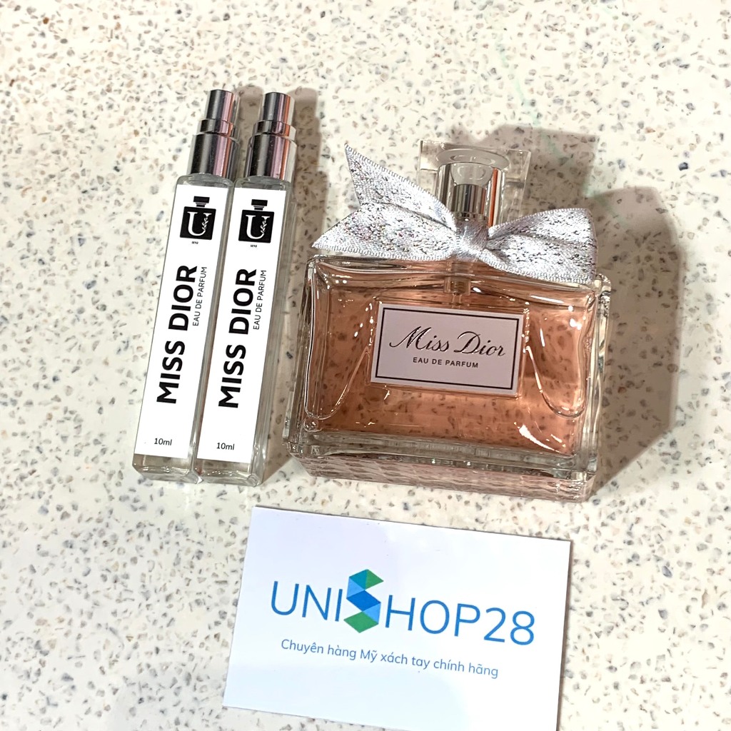 Nước hoa nữ chiết MISS DIOR 10ml chính hãng sang trọng, tiểu thư, ngọt ngào Unishop28