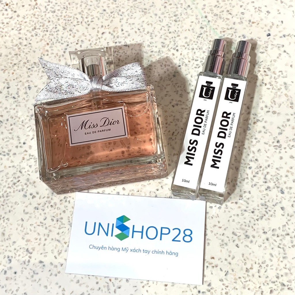 Nước hoa nữ chiết MISS DIOR 10ml chính hãng sang trọng, tiểu thư, ngọt ngào Unishop28