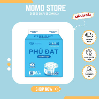 Tã giấy người lớn phú đạt có vách chống tràn siêu thấm - khô thoáng