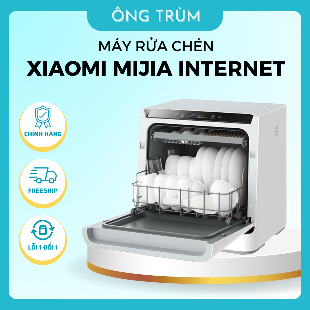 Máy rửa chén Xiaomi Mijia Internet 4 _ Máy rửa chén thông minh, có tính năng khử trùng