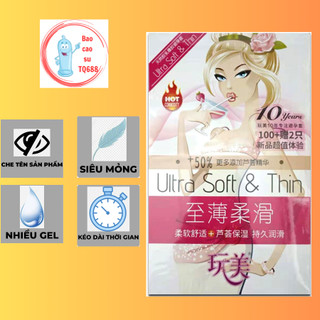 Bao cao su hàng nội địa trung quốc loại cô gái - hộp 100c