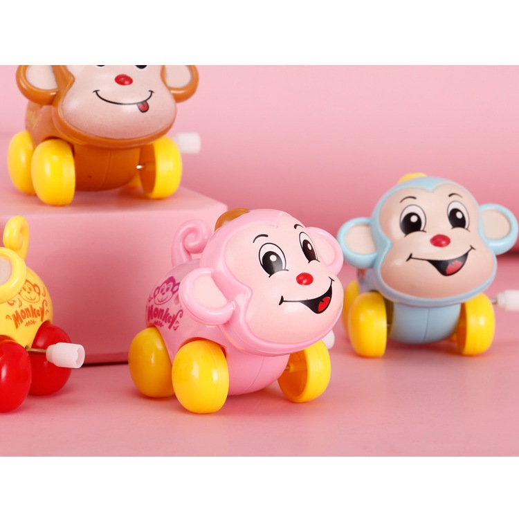 Đồ chơi thú nhạy cót các con vật đễ thương cho bé, đồ chơi thú nhảy cót