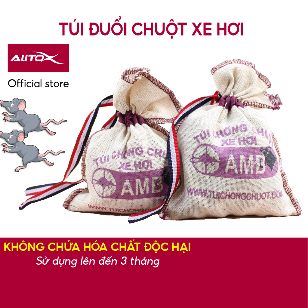 Túi đuổi chuột ô tô AutoX nguyên liệu thiên nhiên 100% hiệu quả nhanh và an toàn tuyệt đối