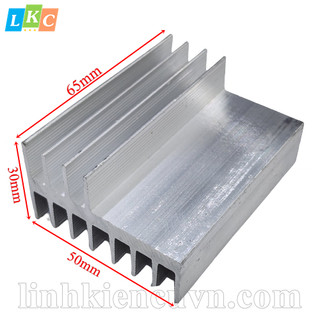 Nhôm tản nhiệt 2 tầng 65x50x30mm