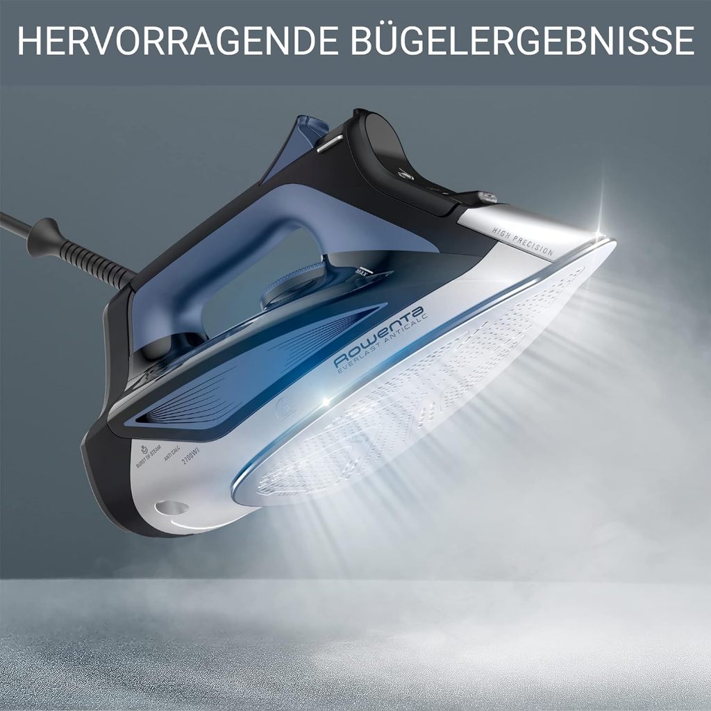 Bàn là hơi nước Rowenta Everlast Anticalc DW7320 Nội Địa Đức model 2023, Bàn là hơi nước cầm tay GermanySnT 20073