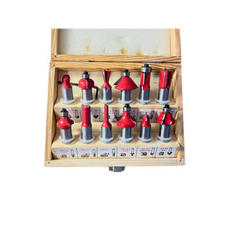 Bộ mũi soi gỗ, mũi phay gỗ 12.7 hoặc nhỏ 6.35