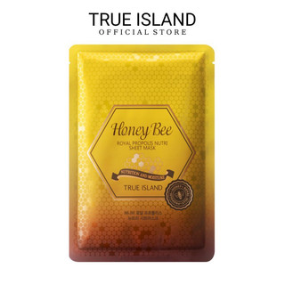 Mặt Nạ Dưỡng Da True Island Honey Bee Propolis Nutri Sheet Mask 27ml