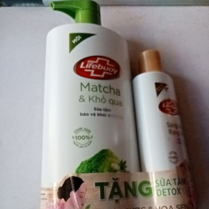 Lìfebuoy sữa tắm Matcha và khổ qua 800g