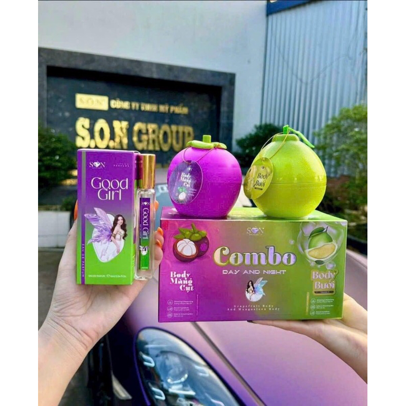 Combo body ngày đêm tặng sữa tắm, nước hoa SON group