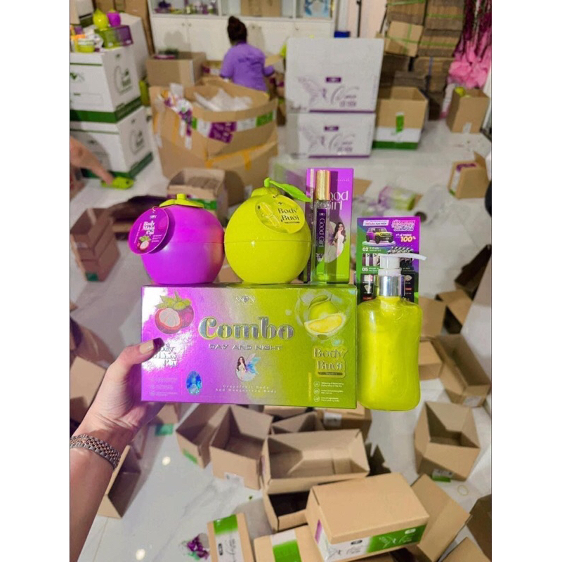 Combo body ngày đêm tặng sữa tắm, nước hoa SON group