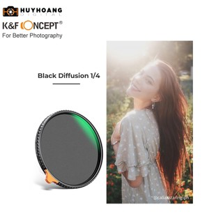Kính Lọc Filter K&F Concept Black Mist 1/4 + ND2-32 ( 82mm) KF01.1816