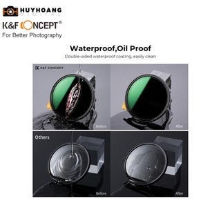 Kính Lọc Filter K&F Concept Black Mist 1/4 + ND2-32 ( 82mm) KF01.1816