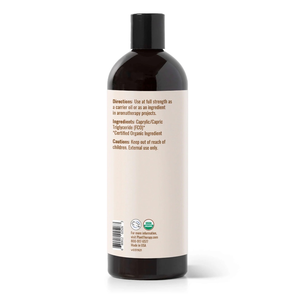 Dầu Dừa Hữu Cơ Phân Đoạn  Nguyên Chất Nhập Khẩu Mỹ Plant Therapy - USDA Organic Carrier Oil