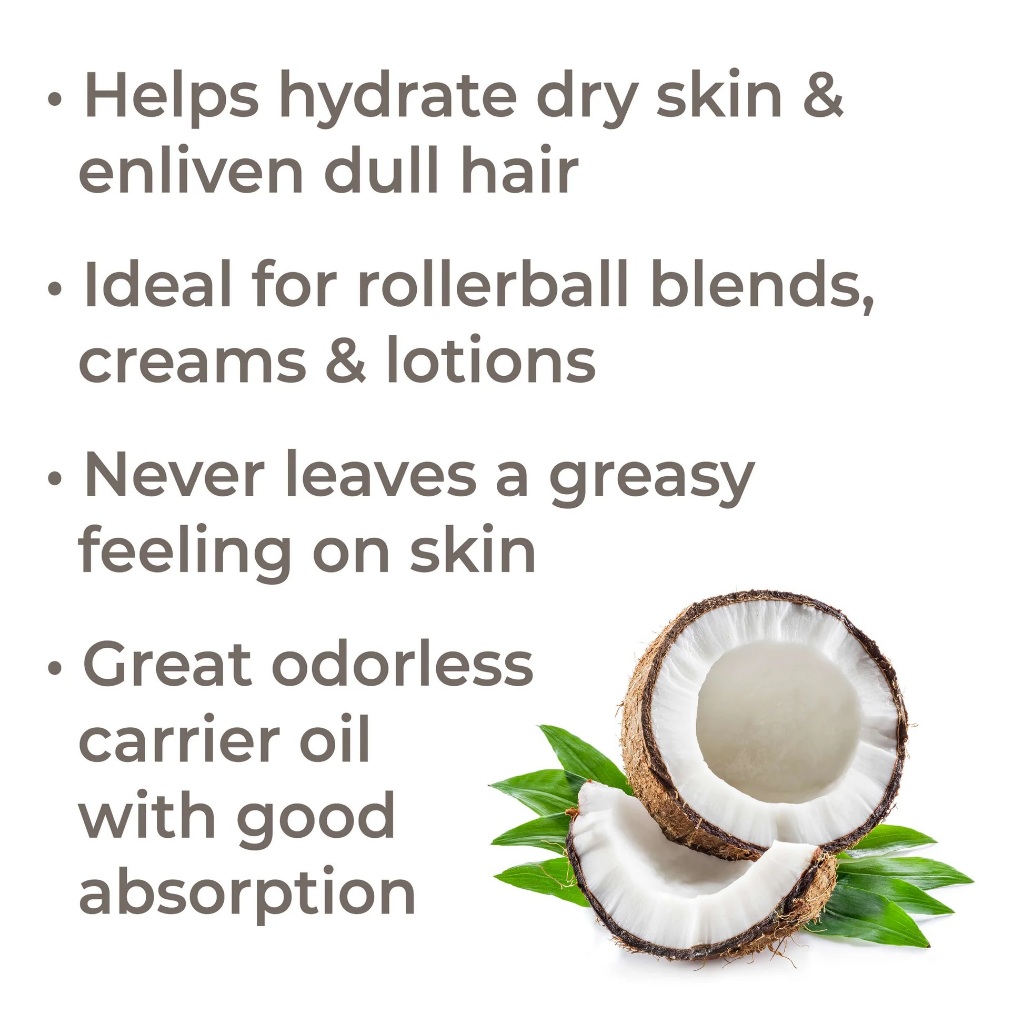 Dầu Dừa Hữu Cơ Phân Đoạn  Nguyên Chất Nhập Khẩu Mỹ Plant Therapy - USDA Organic Carrier Oil
