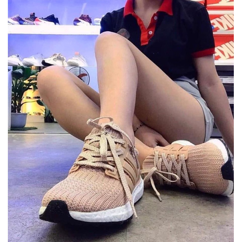 Giày thể thao sneaker ultra boost 4.0 hồng