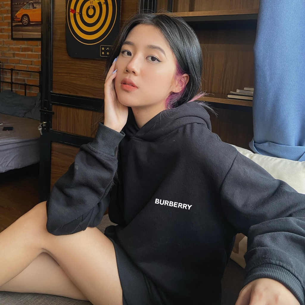 Áo Hoodie BBR TB Chất Liệu Nỉ Bông Dầy Dặn,Áo Nỉ Bông Sỏ Dây Khuy Kim Loại Hình Cực Nét