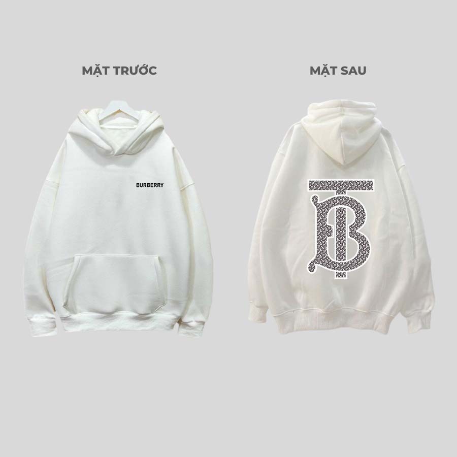 Áo Hoodie BBR TB Chất Liệu Nỉ Bông Dầy Dặn,Áo Nỉ Bông Sỏ Dây Khuy Kim Loại Hình Cực Nét