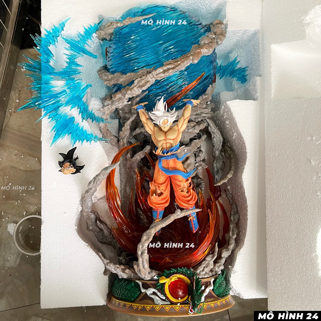 Mô hình Son GOku Spirit Bomb Hunter 60cm gô ku vô cực khinh khí cầu huỷ diệt size siêu to dragonball
