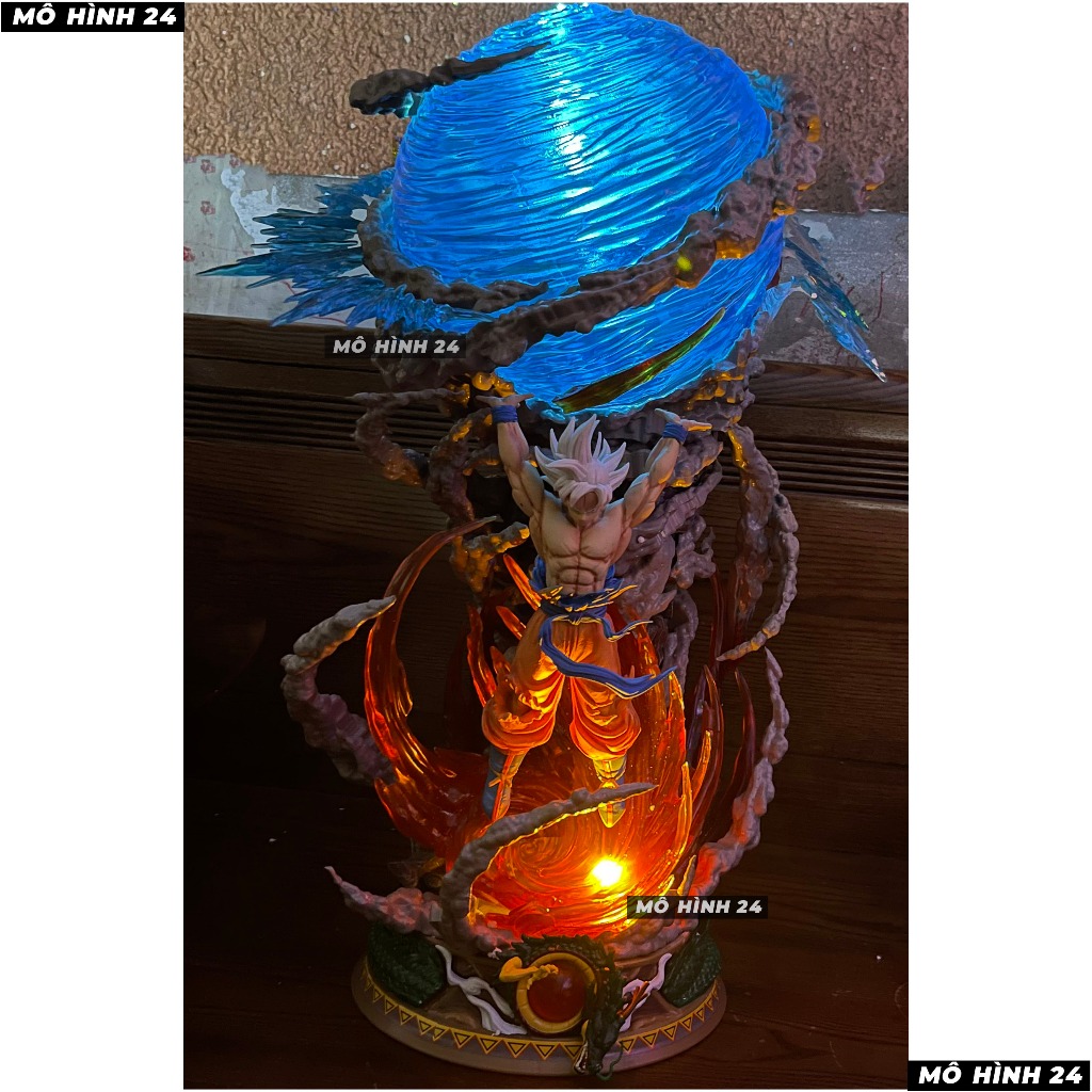 Mô hình Son GOku Spirit Bomb Hunter 60cm gô ku vô cực khinh khí cầu huỷ diệt size siêu to dragonball