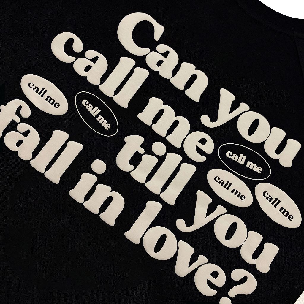 Áo Thun Big Oversize SOUSTATE Call Me