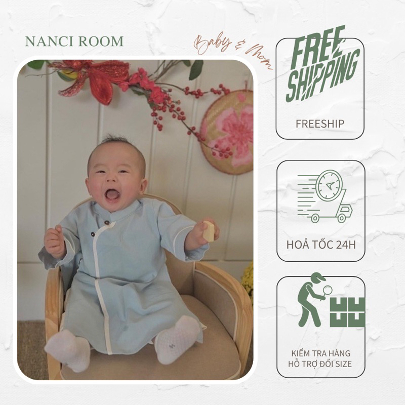 Áo dài em bé trai tiểu diên hỵ nanci