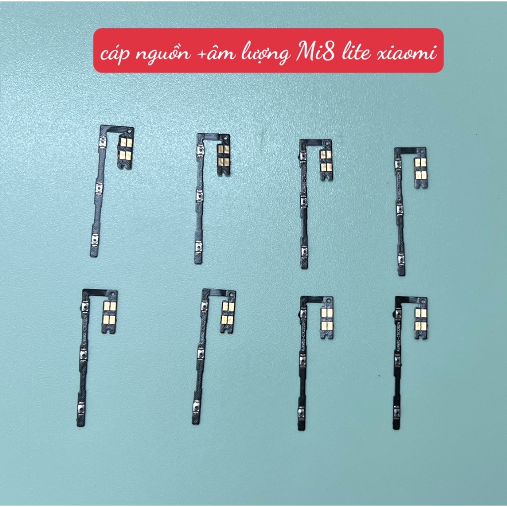 Cáp nguồn +volum Mi8 lite Xiaomi