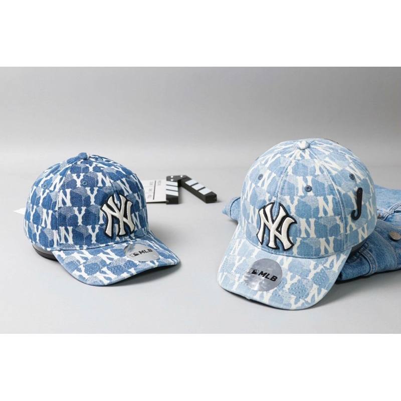 Mũ lưỡi trai và mũ vành chất liệu bò mỏng hoạ tiết N.Y cho bé trai bé gái