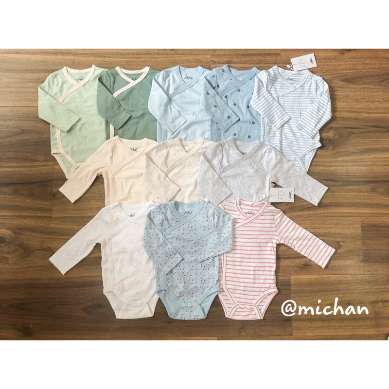 Body chip vạt chéo/cài cúc dài tay