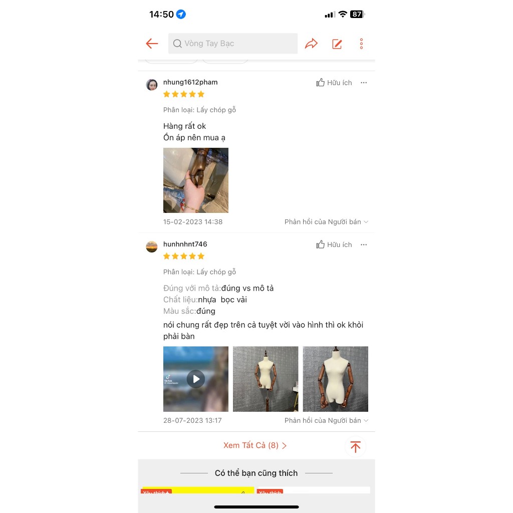 Manocanh Nam Tay Gỗ Thật Hàng Nhập Khẩu