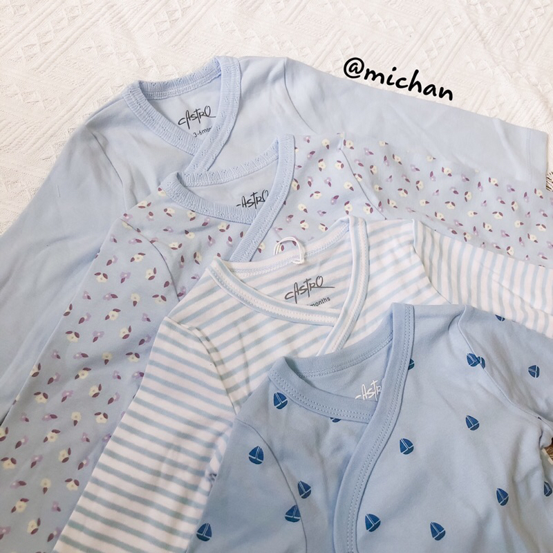 Body chip vạt chéo/cài cúc dài tay