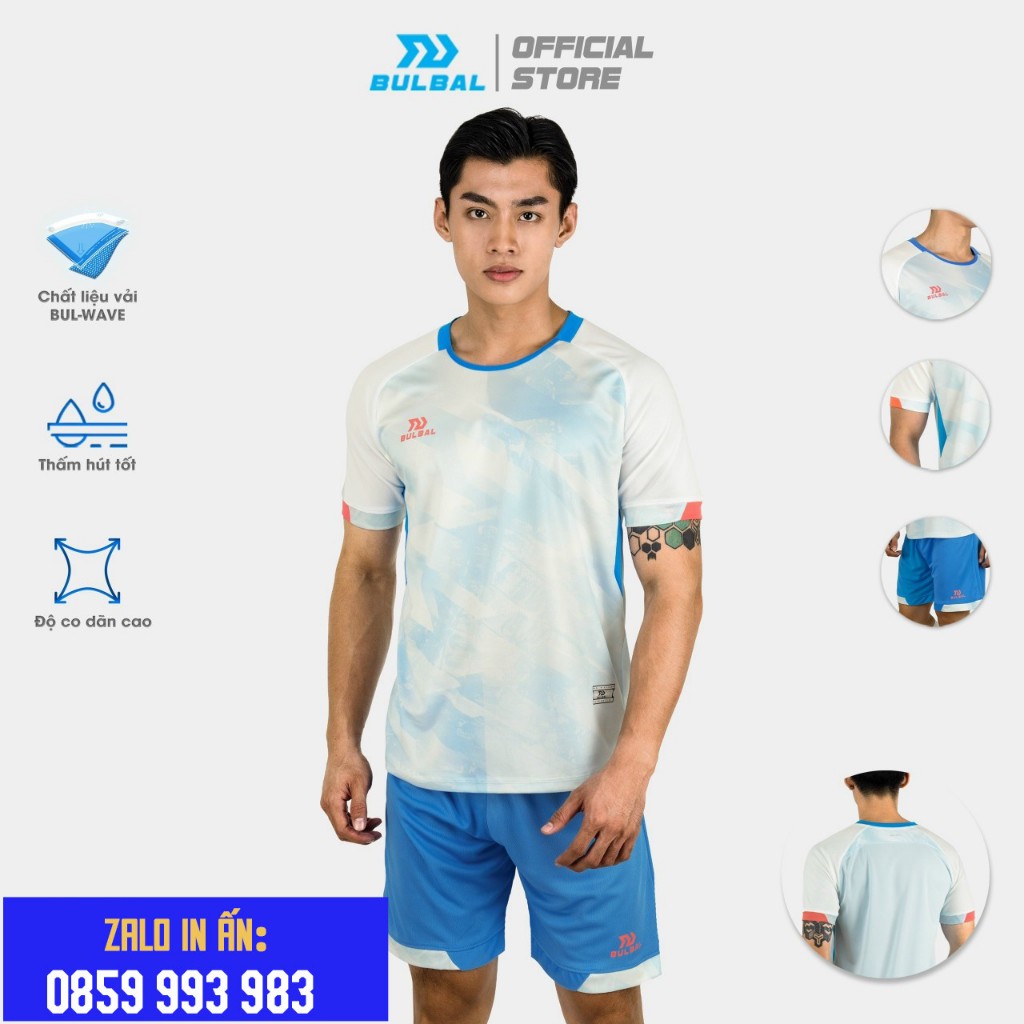 Bộ Quần Áo Thể Thao Đá Bóng Bulbal Predator 4- Chất Vải Cao Cấp, Thoải Mái Thoáng Mát