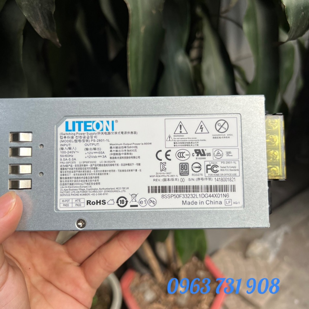 Nguồn SERVER 12v 750w LITEON