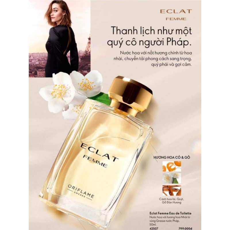 Nước hoa nữ Eclat lài 10/50ml