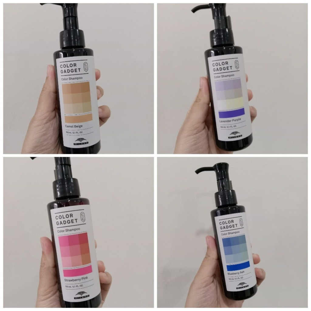 Dầu Gội Bổ Sung Hạt Màu Milbon Color Gadget Shampoo 150ml